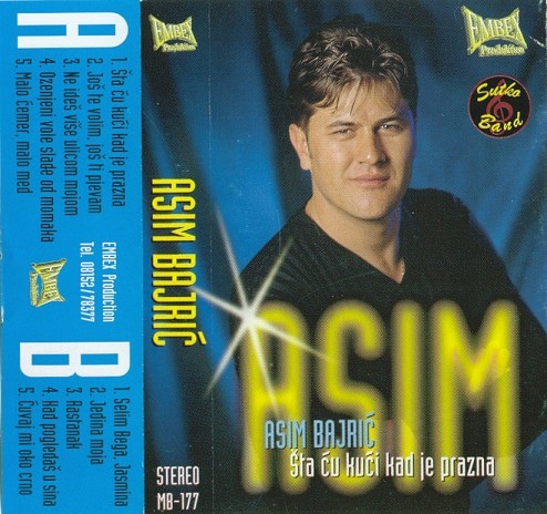 Asim Bajric - Diskografija Kaseta_Prednja