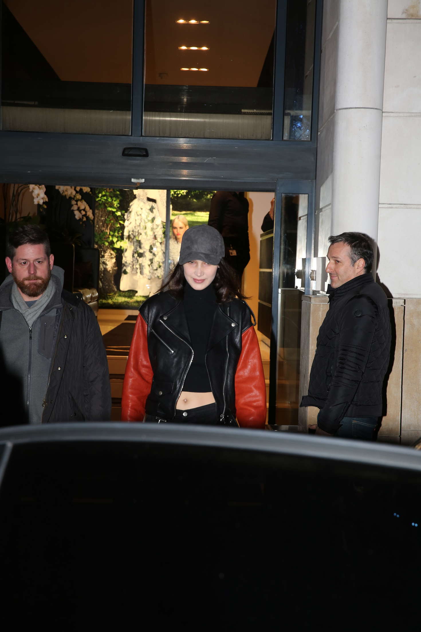 Bella Hadid Going to Chanel Store 01