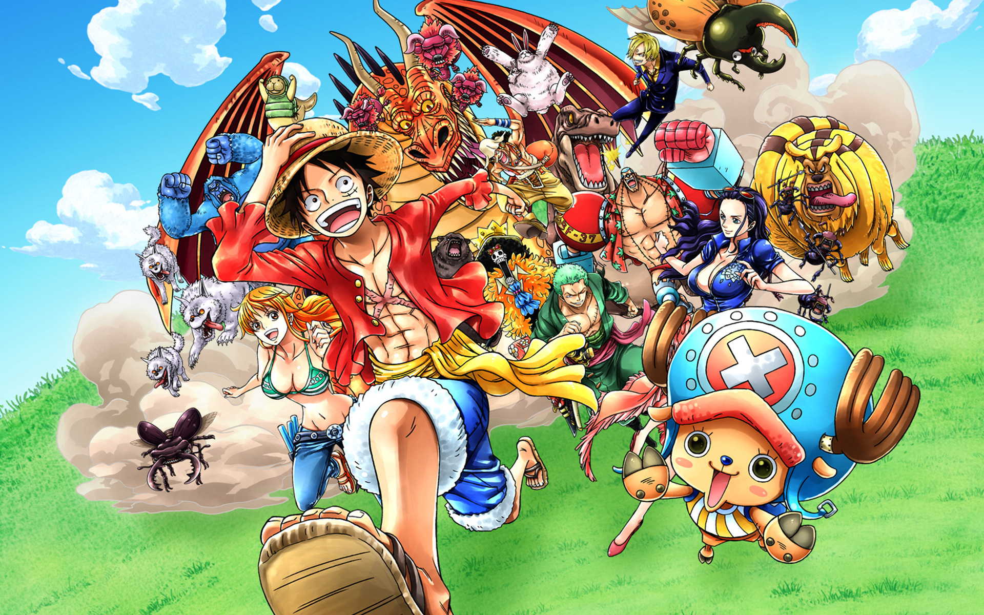 one piece unlimited world red key art