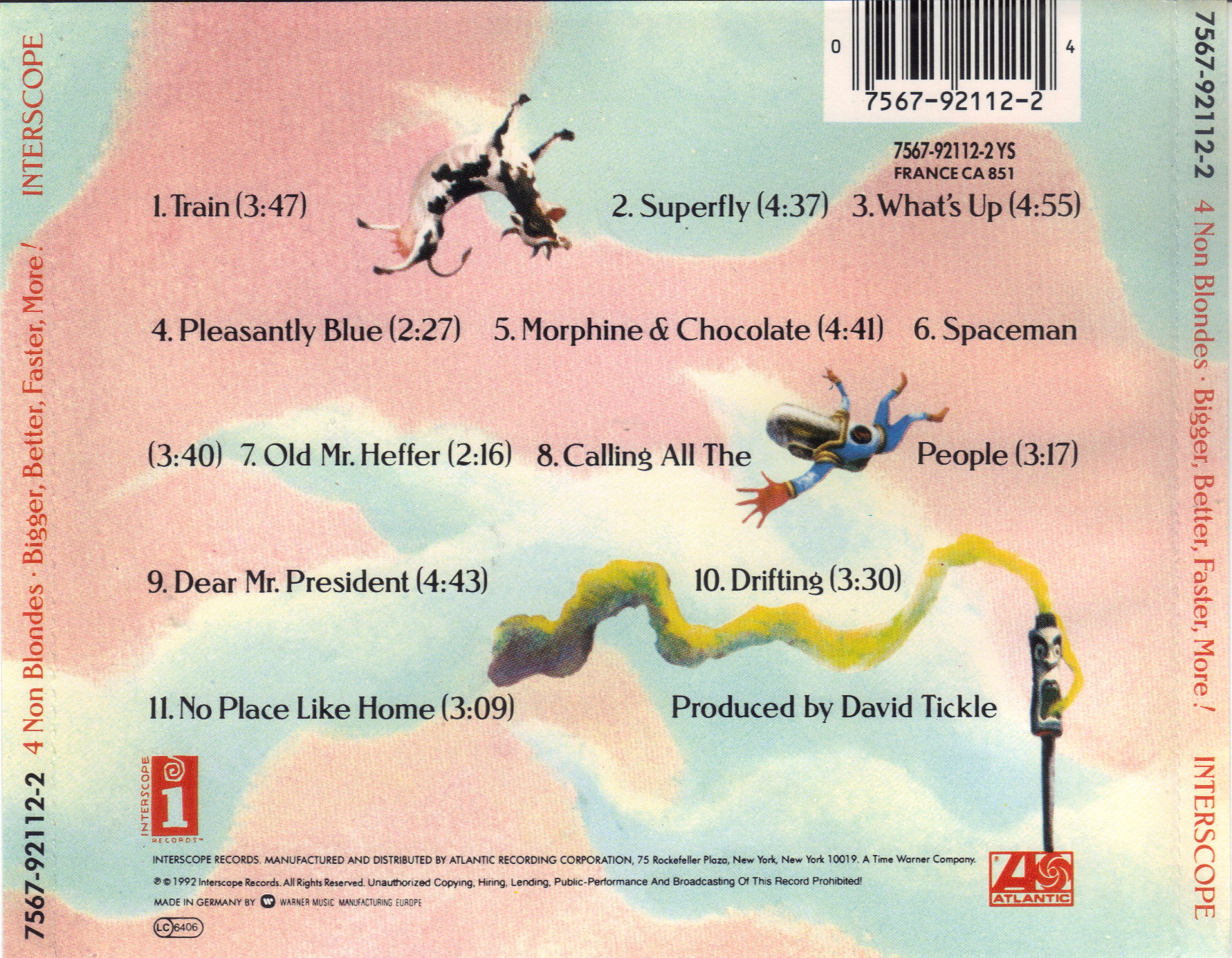 Bigger better faster. 4 Non blondes bigger, better, faster, more 1992. 4 Non blondes обложка. 4 Non blondes обложки альбомов. 4 Non blondes bigger, better, faster, more! (Germany,Atlantic-Interscope,7567-92112-2).