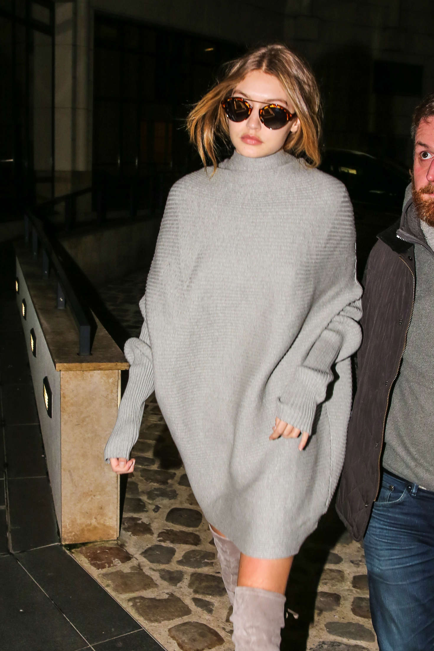 Gigi Hadid Going to Chanel Store 07