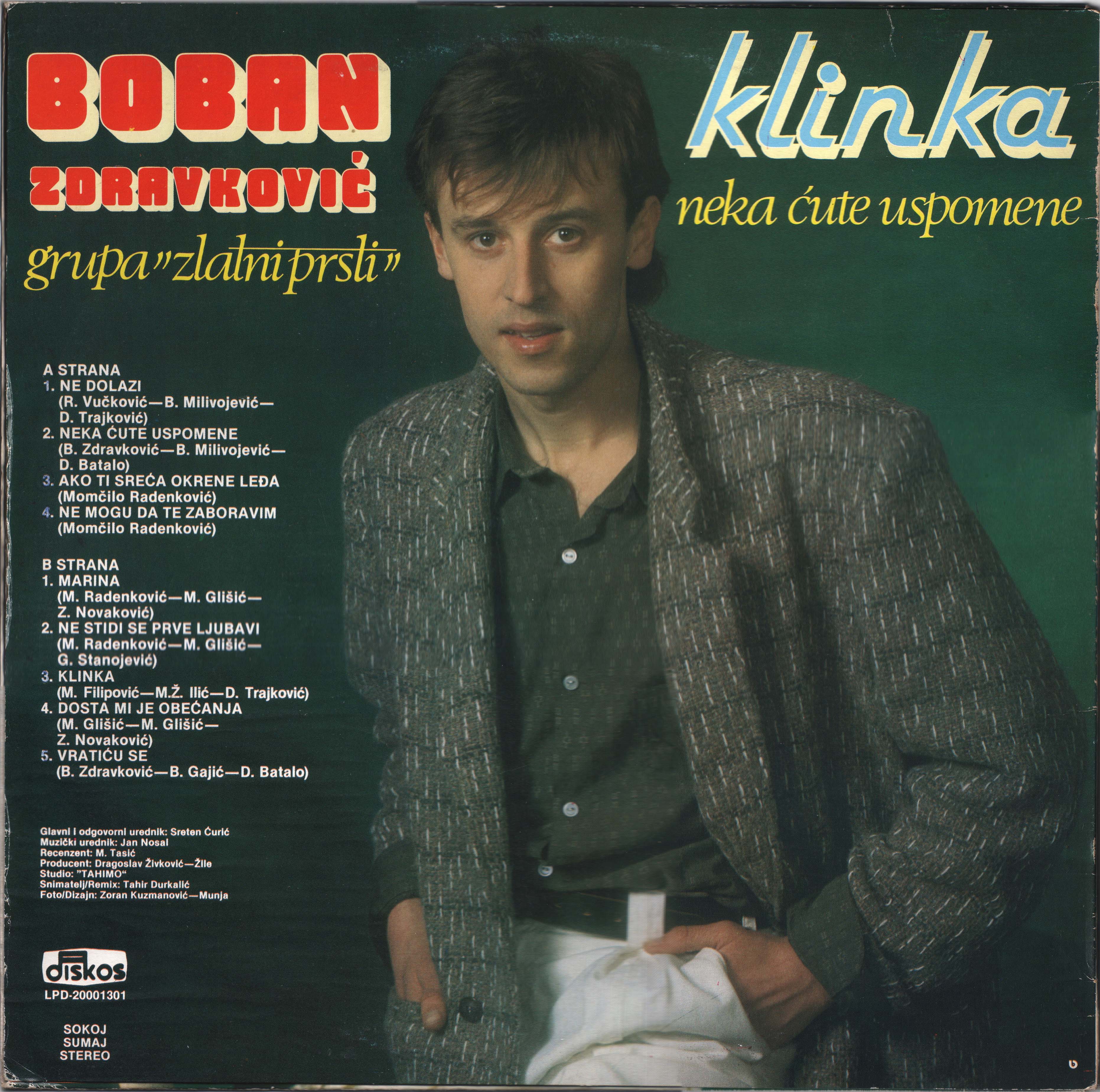 Boban Zdravkovic 1987 Z