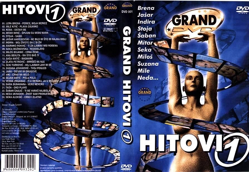 DVD Grand hitovi 1