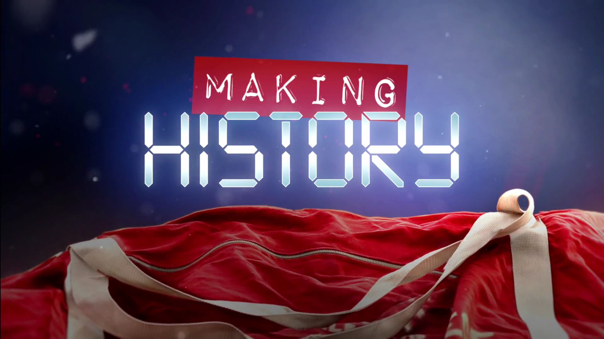 Trying to make history. Trying to make history