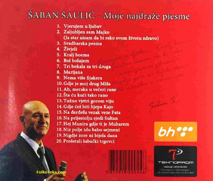 Saban Saulic 2015 Moje najdraze pjesme b