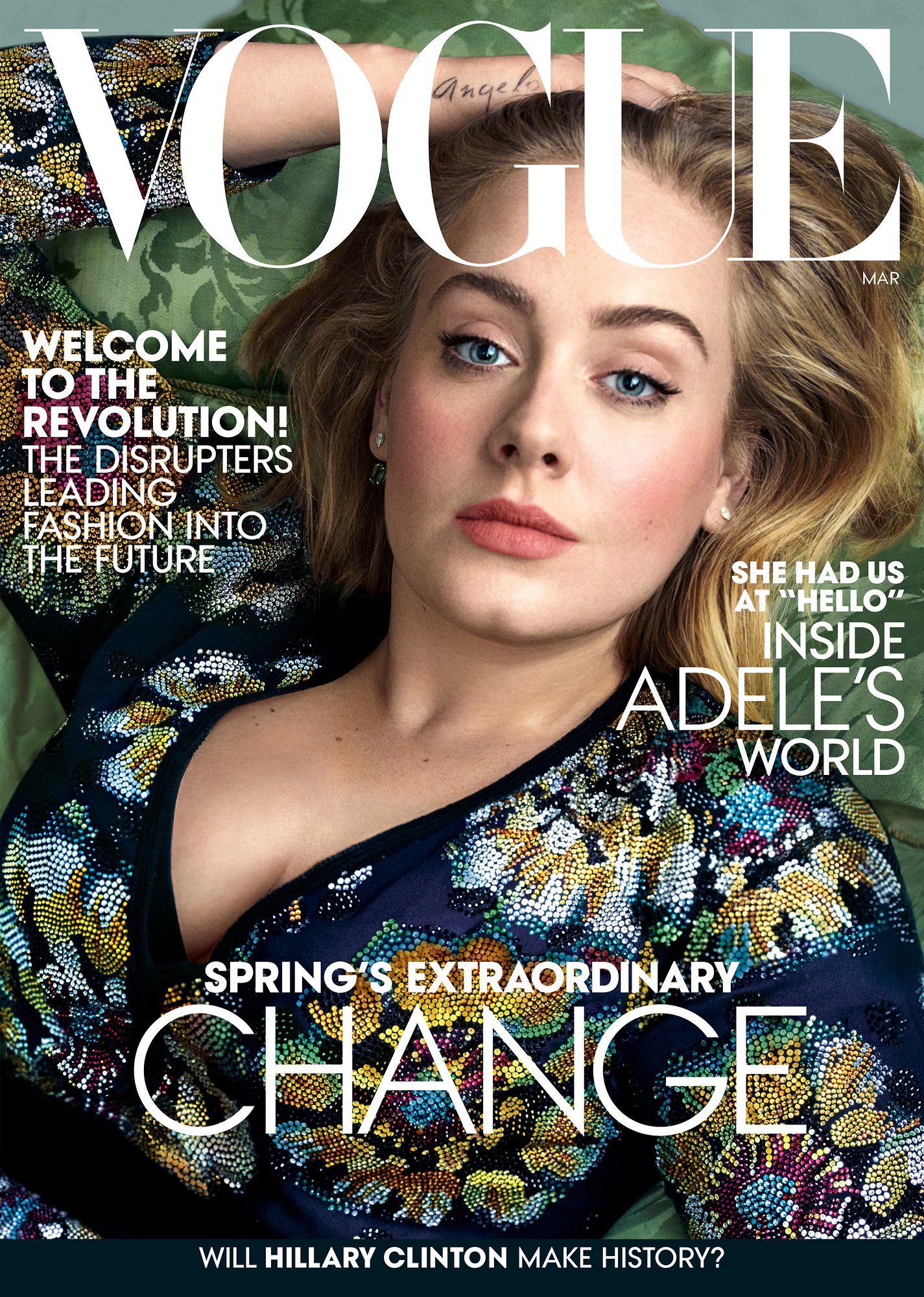 adele vogue cover march 2016