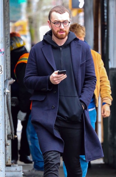 Sam Smith Out And About In NYCN 0 adj STt Lh Dl