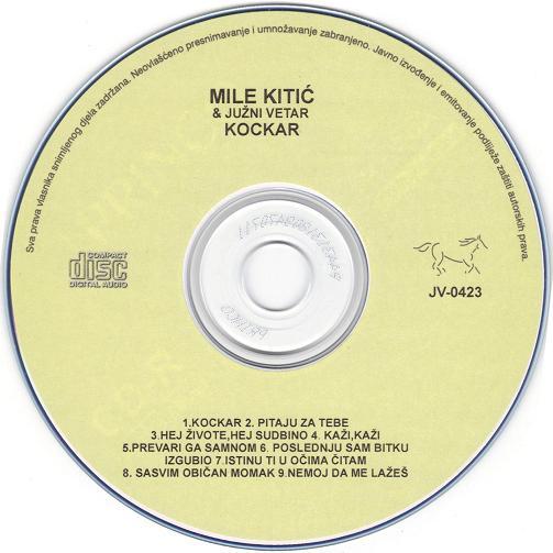 Mile Kitic Kockar cd