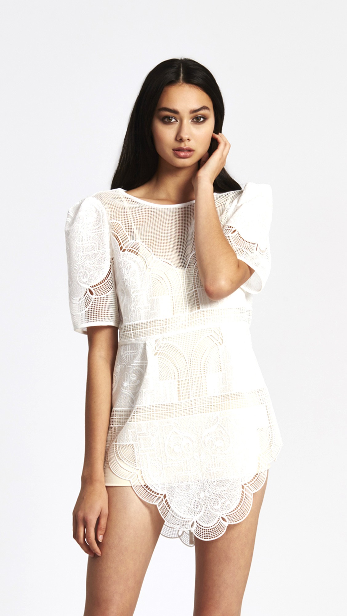 alice mccall you are dreaming dress white 3