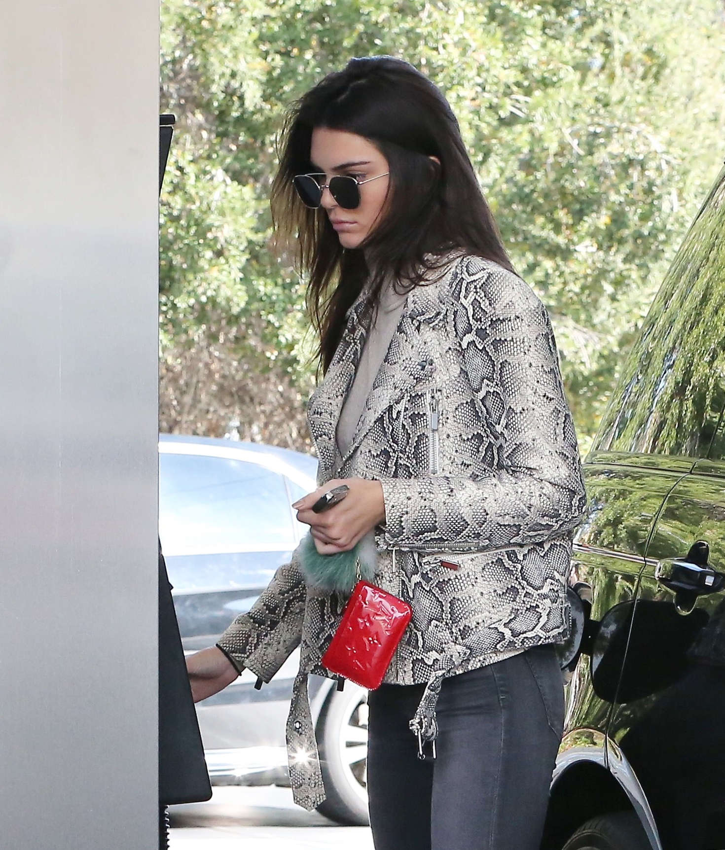 Kendall Jenner pumping gas 28