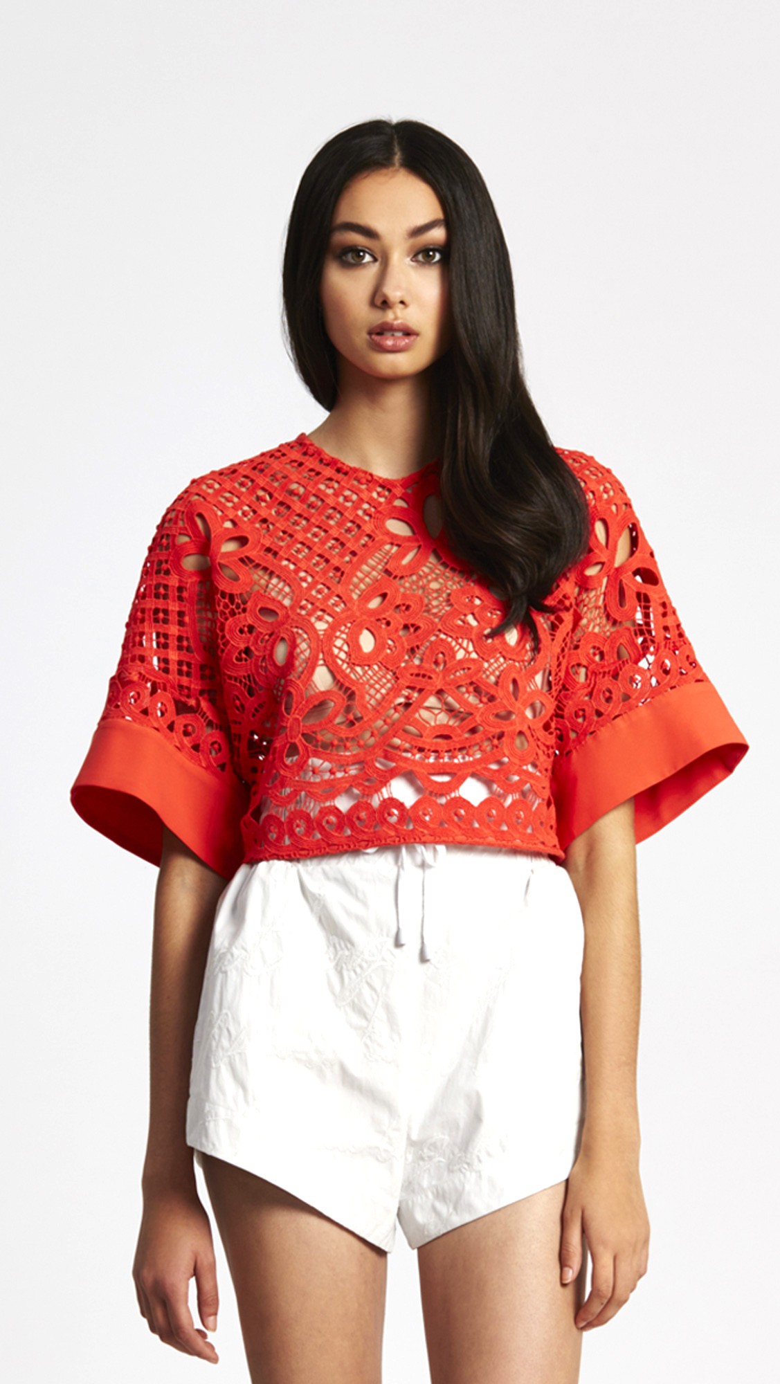 alice mccall the wave top red